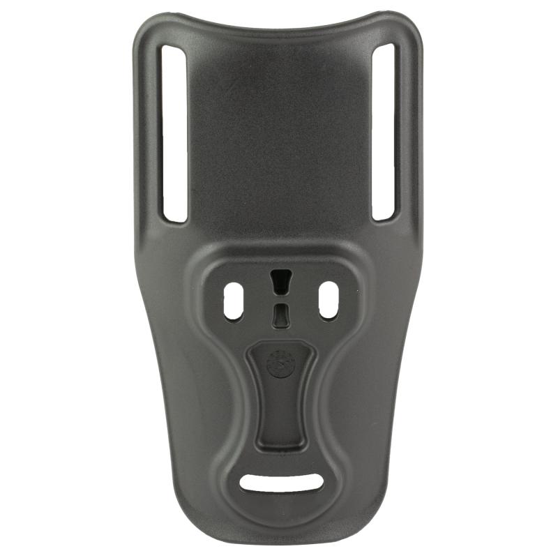 CUBL2, Cantable Universal Belt Loop, Black, Fits 3-Hole Patterned Holsters and Safariland UBL Products, 2.25" Belt Loop, Mid-Ride 6070CUBL2-2
