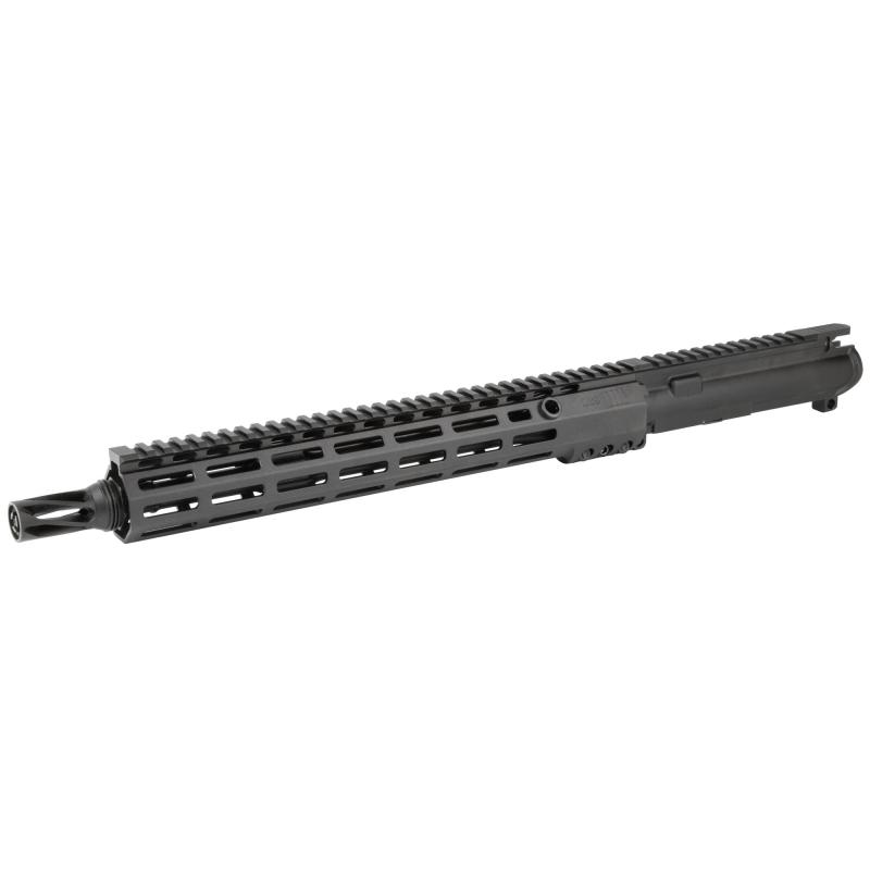 L89 V2, Complete Upper Receiver, 223 Wylde/556NATO, 13.7" Pinned (16.5" OAL) Button-Rifled Barrel, HUXWRX Flash Hider, Low Profile Gas Block, Black M4L89UPPER-13.7-556XL