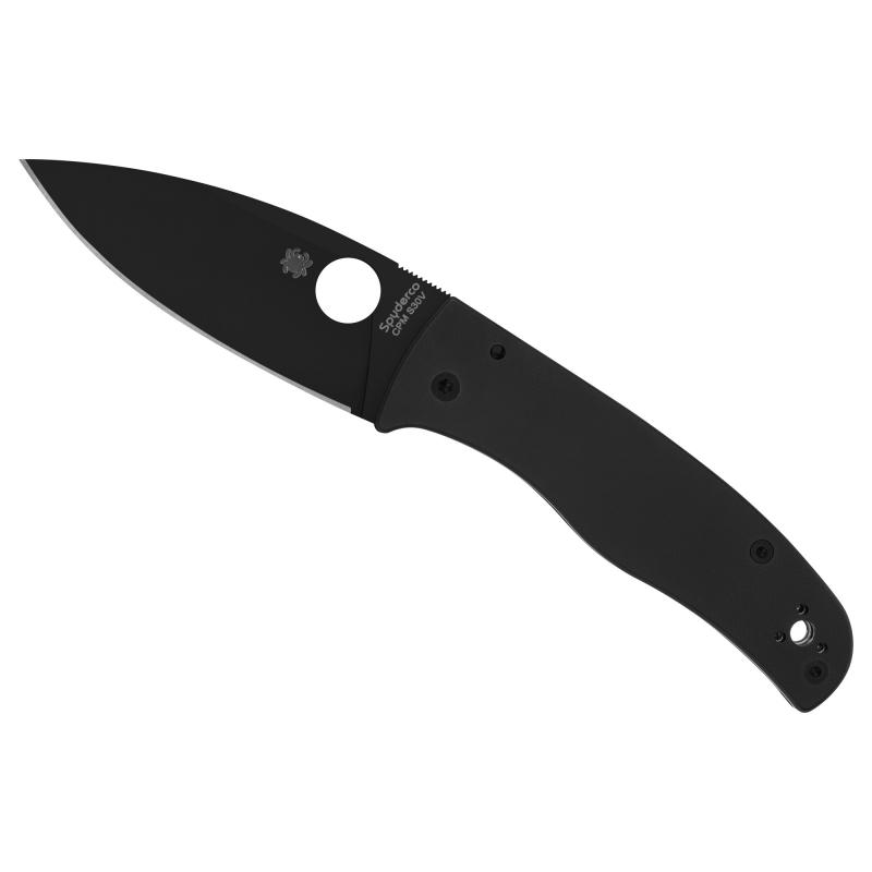 Bodacious, Folding Knife, Plain Edge, Black G-10 Handle, Matte Finish, Black, 3.66" Blade Length, CPM-S30V Steel C263GPBK