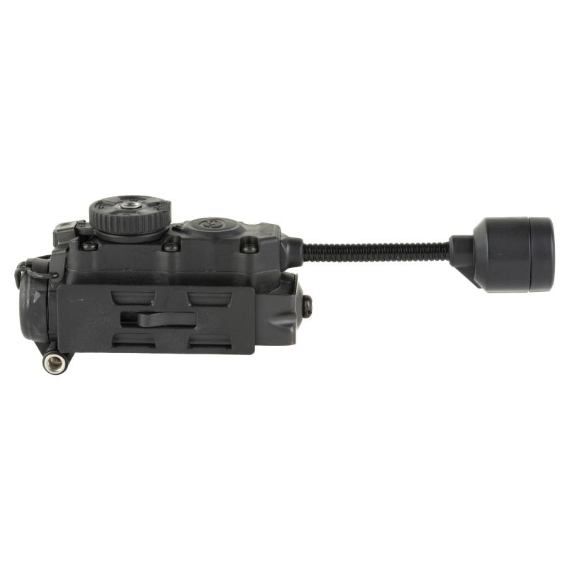 Sidewinder Stalk, Military Helmet Light System w/Flexible Stalk, 76 Lumens, 12-200 Candela, 5.6 Hours of Run Time on High, 95 Hours of Run Time on Lovteries, Black 14311