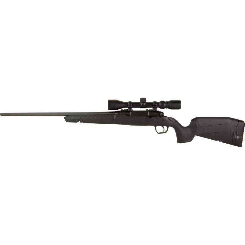 Axis XP, Bolt Action Rifle, 22-250 Remington, 22" Sporter Contour Barrel, Matte Finish, Black, Polymer Stock, 1 Magazine, 4 Rounds, Includes 3-9x40 Scope 32002