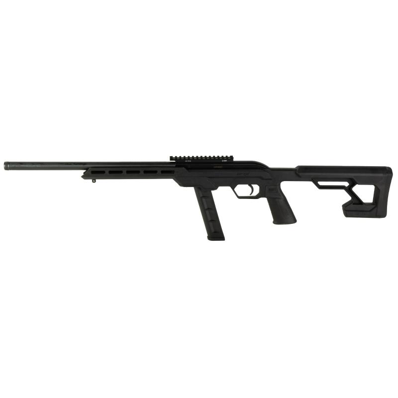 64 Precision, Semi-automatic Rifle, 22 LR, 16.5" Threaded Barrel, Matte Finish, Black, Synthetic Stock, 20 Rounds, 1 Magazine 45120