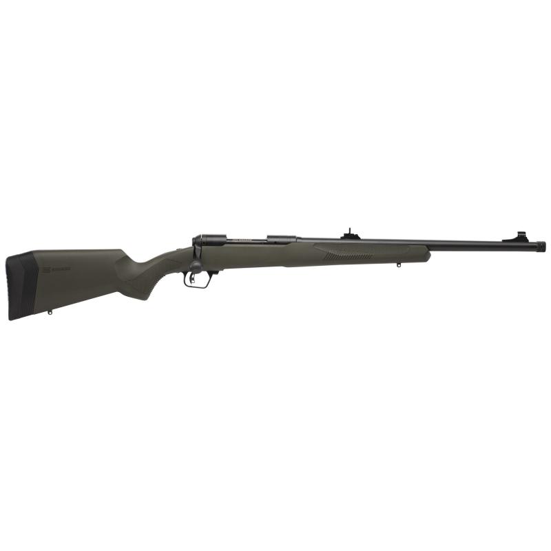 110, Hog Hunter, Bolt, Short Action, 308 Winchester, 20" Threaded Barrel, 5/8x24 Thread Pitch, OD Green Finish, Synthetic Stock, Right Hand, 4Rd 57019