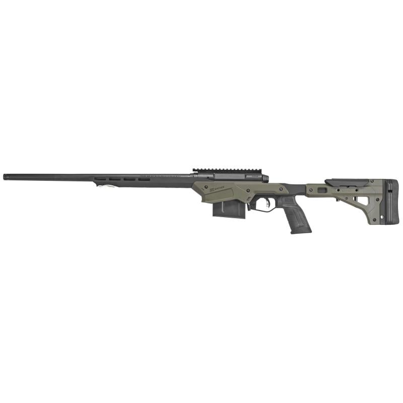 Axis II Precision, Bolt Action, Rifle, 223 Remington, 22" Heavy Barrel, Black And OD Green Finish, Polymer/ Aluminum Stock, Right Hand, 10Rd, Includes 1 AICS Magazine 57549