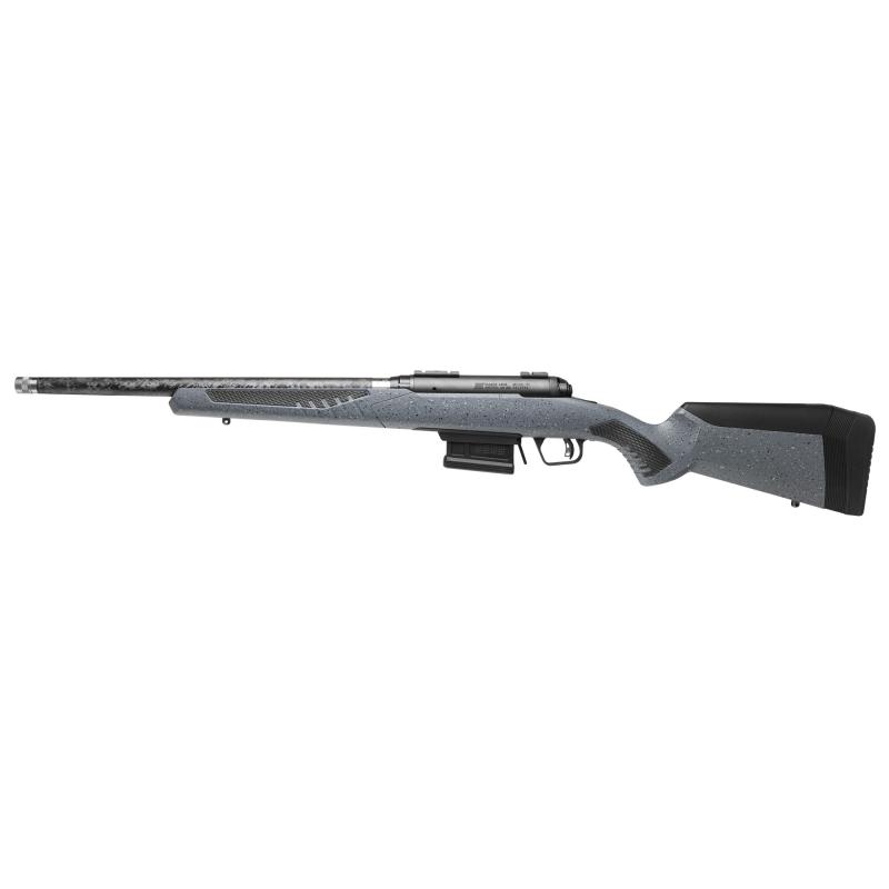 110 Carbon Predator, Bolt Action Rifle, 308 Winchester, 18" Proof Threaded Barrel, Gray Synthetic Stock, Matte Finish, Black, Right Hand, 4 Rounds, Includes (1) AICS Detachable Magazine 57934