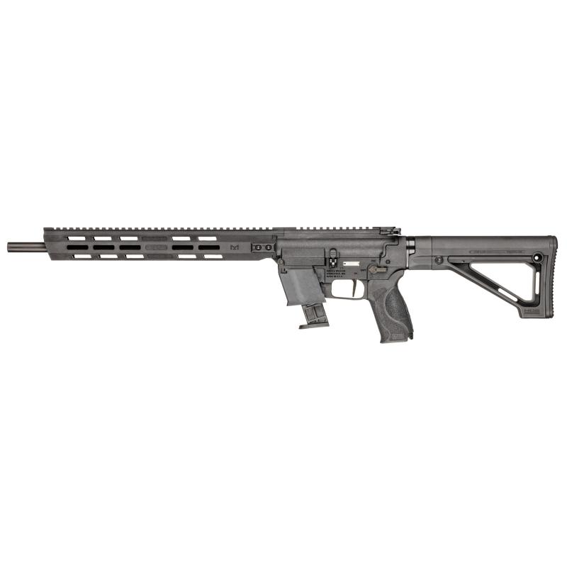 Response, NJ Compliant, Semi-automatic Rifle, AR, 9MM, 16.5" Barrel with Oxide Finish, Black, Fixed Stock, Handguard with M-LOK Slots, Picatinny Style Rail, Optics Ready, 10 Rounds, 2 FLEXMAG Adaptors 13977