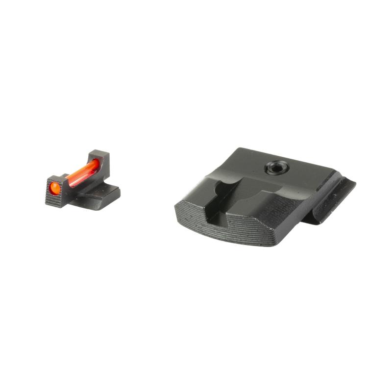 Fiber Optic Pro, Sight Set, For S&W M&P, Black Rear Sight and Red Front TG-TG132MP