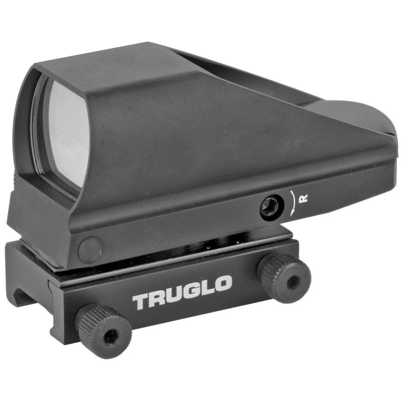 Tru-Brite Dual Color Open Red-Dot Sight 5 MOA Dot Boxed Black