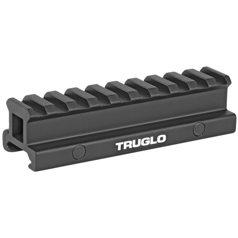 RISER MOUNT PICATINNY, Riser, Black, Picatinny Style Riser Mount, Raises Mounting Surface by 3/4" TG8980B