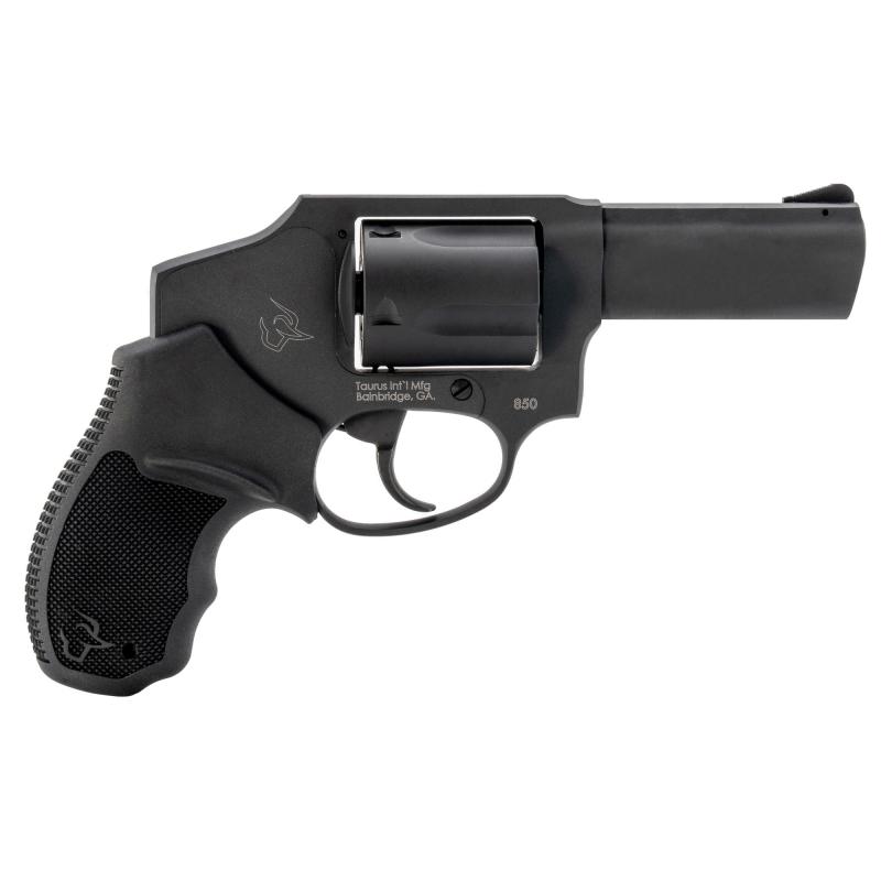 Model 850, Double Action Only, Alloy Frame Revolver, 38 Special, 3" Barrel, Matte Finish, Black, Rubber Grips, Fixed Sights, 5 Round 2-850131