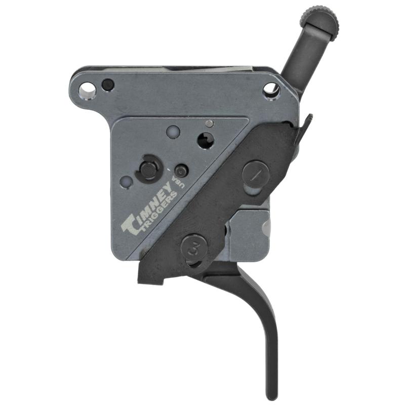 "The Hit" Straight Trigger For Remington 700, Black Finish, Adjustable from 8oz.-2Lbs, Will Not Fit Magpul Hunter Stock THE-HIT-ST