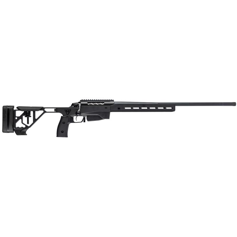 T3X Ace Game, Bolt Action Rifle, 223 Remington, 20" Threaded Barrel, 5/8-24 Thread Pitch, Modular Chassis, Cerakote Finish, Black, 5 Rounds JRTXAGB31220