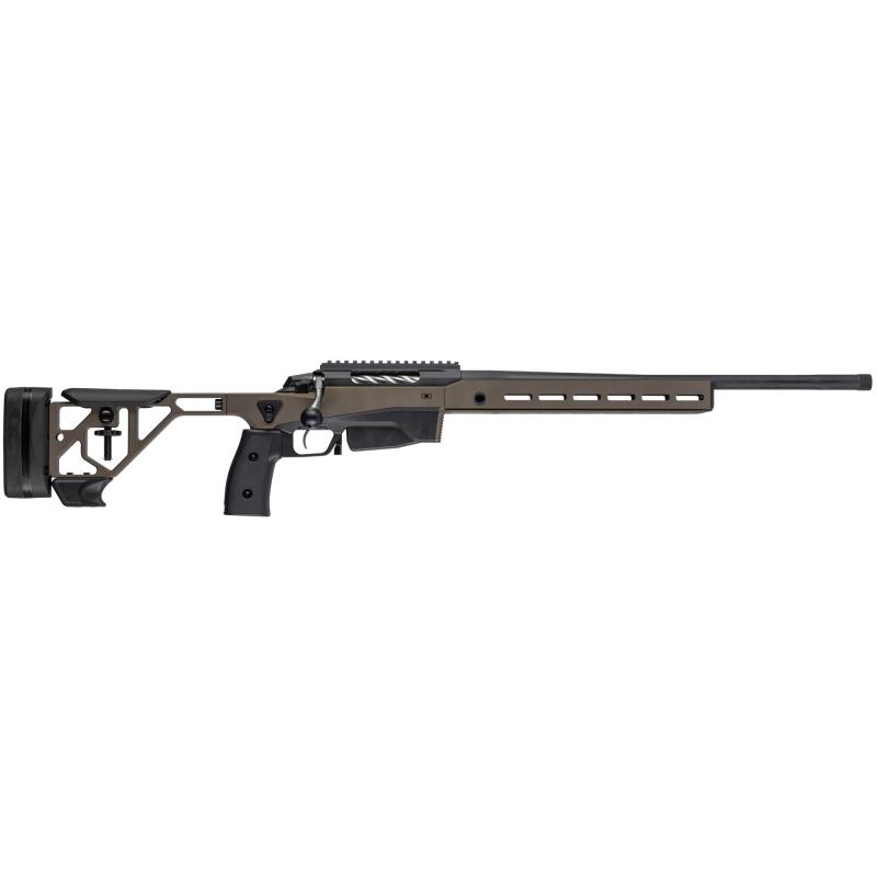 T3X Ace Game, Bolt Action Rifle, 308 Winchester, 24" Threaded Barrel, 5/8-24 Thread Pitch, Modular Chassis, Cerakote Finish, Bronze, 5 Rounds JRTXAGM31620