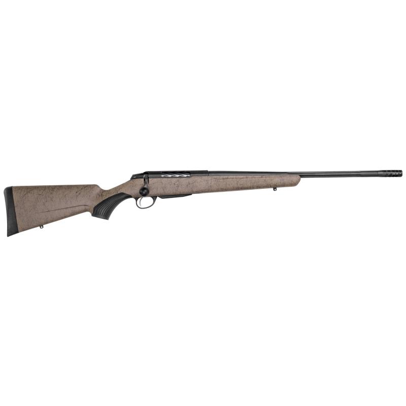 T3x Lite Roughtech Tan Bolt Action | 300 Winchester Magnum, 24.3" Fluted Barrel, 1:10" Twist Rate, Threaded 5/8x24, Tan Synthetic Stock, Right Hand, 3 Rounds JRTXRT331R10