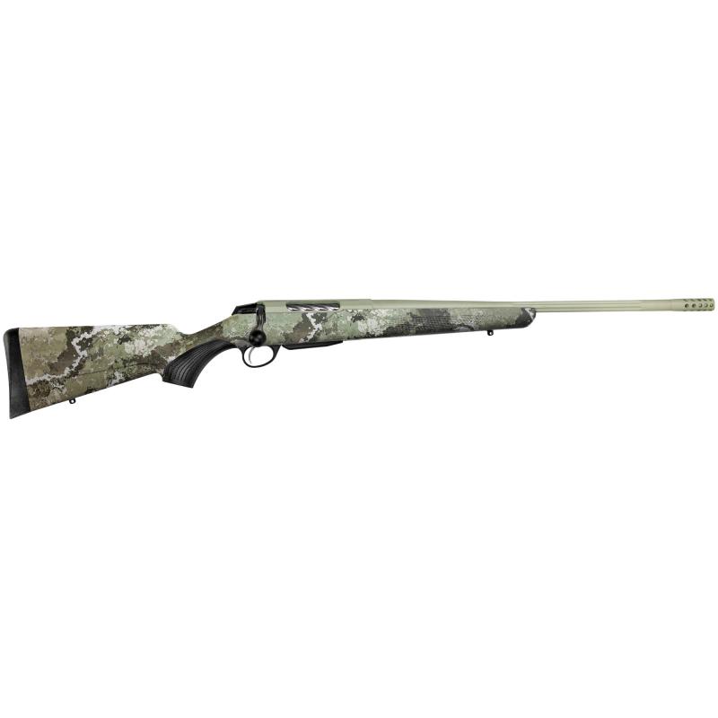 T3x Lite, Bolt Action Rifle, 270 WSM, 22.4" Fluted Barrel, 1:10 Twist, Threaded 5/8x24, Veil Alpine Camo, Synthetic Stock, Cerakote Barrel and Action, Green Color, Right Hand, 3Rd, 1 Mag, Includes Matching Muzzle Brake JRTXVA340