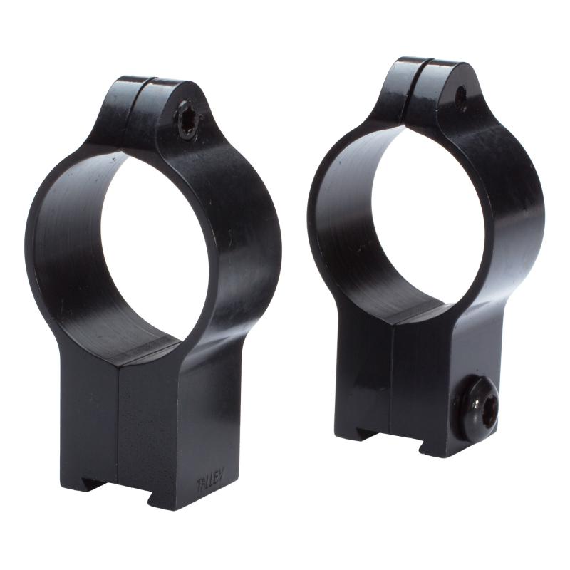 Light Weight Ring Set, 30mm High, Fits CZ with 11MM Dovetail (452 European/455/457/512/513), Matte Finish, Black 30CZRH