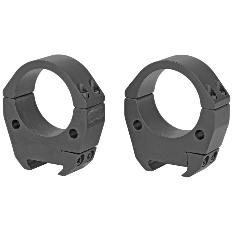 Modern Sporting Rings, Fits Picatinny Rail System, 34mm High, Black, Alloy TMS34H