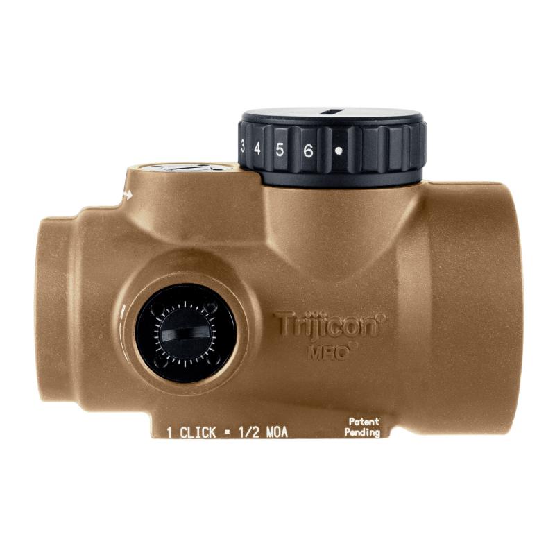 MRO SD, Red Dot, 25mm Objective, 2 MOA Dot, Anodized Finish, Coyote Brown, No Mount Included MRO-C-2200325
