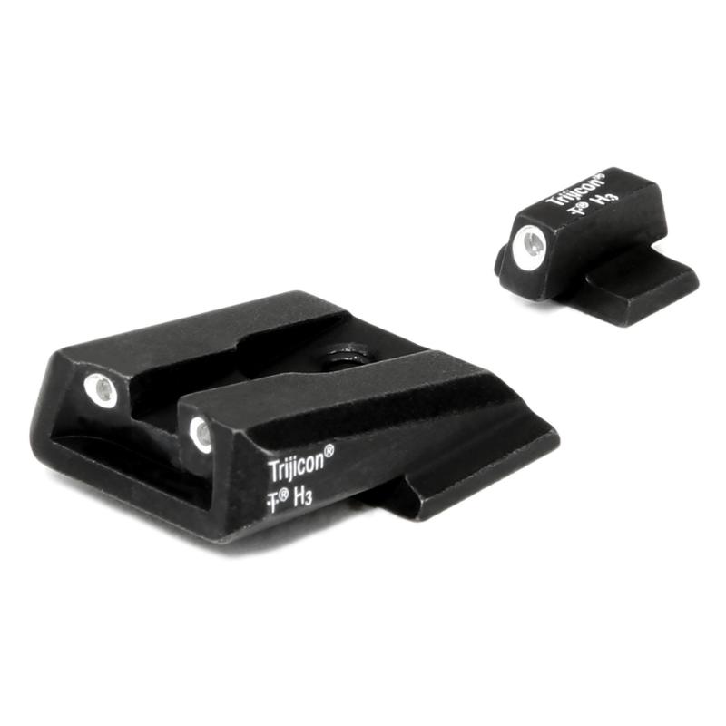 Bright & Tough™ Night Sights Novak M&P 3 Dot Front & Rear Night Sight Set