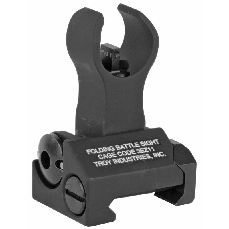 Front Folding HK Style BattleSights With Tritium Black Clampack