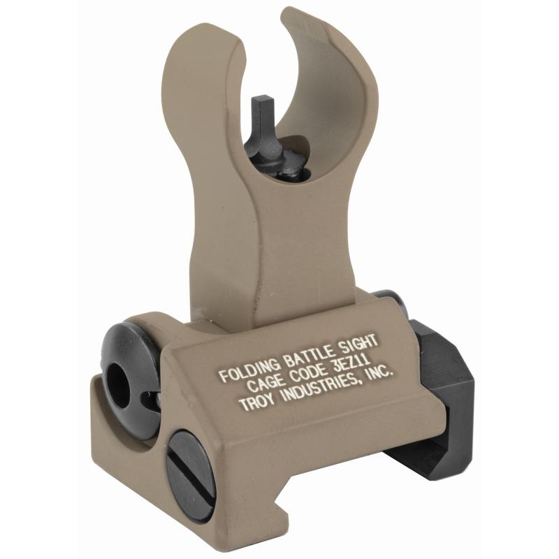 Front Folding HK Style BattleSights Flat Dark Earth Clampack