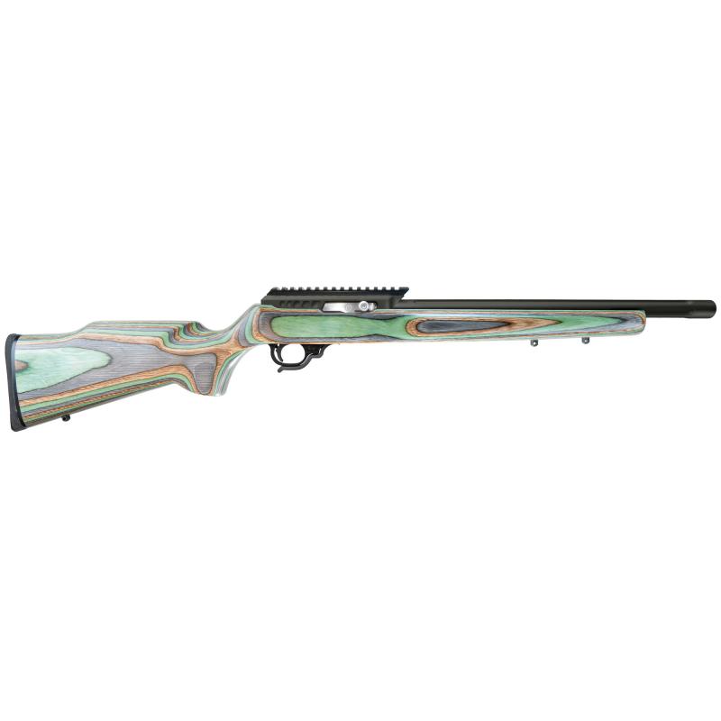 X-Ring VR Laminate, Semi-automatic Rifle, 22 LR, 16.5" Threaded Barrel, 1/2x28 Thread Pitch, Matte Finish, Black, Forest Camo Laminated Hardwood BOYDS Stock, 1 Magazine, 10 Rounds ATE2-MB-B-Y-FC