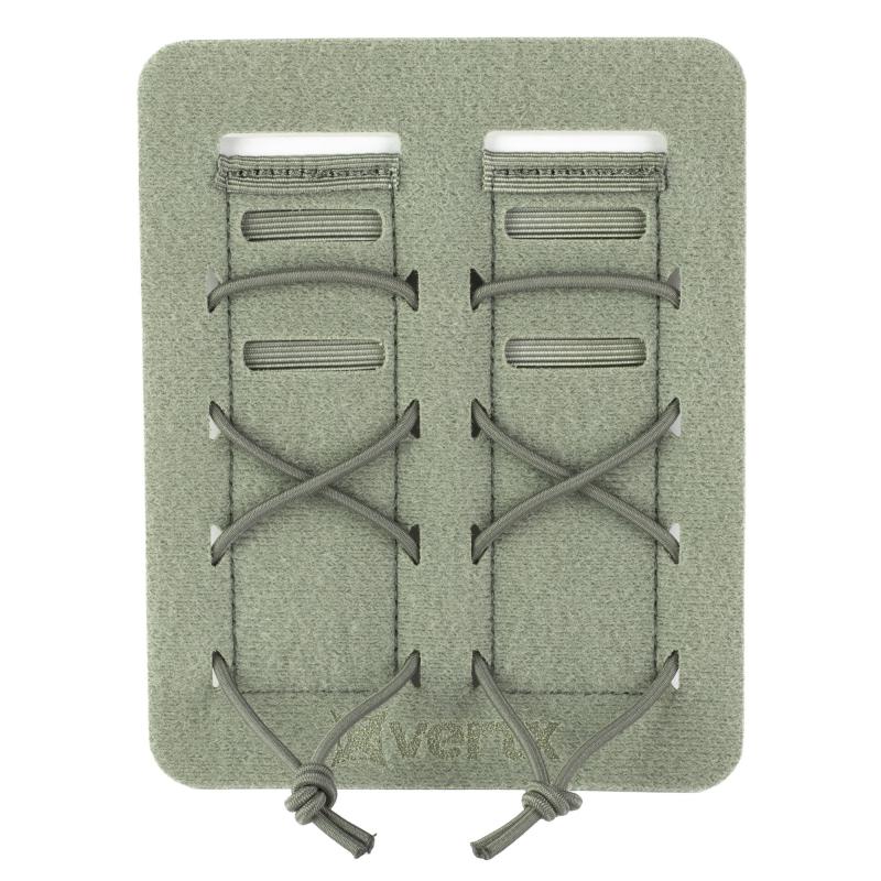 MAP Admin Double, Velcro MOLLE Adapter Panel System, Gray VTX5252