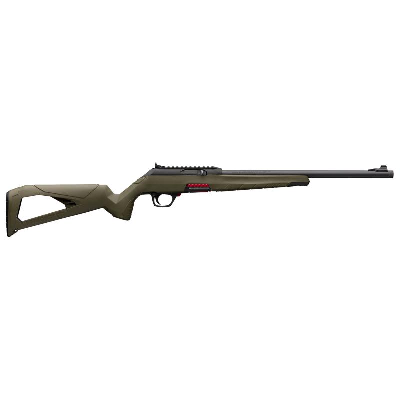 Wildcat, Semi-automatic Rifle, 22 LR, 16.5" Sporter Contour Barrel, 1:16 Twist, Suppressor Ready, Blued Finish, Black, Olive Drab Green, Composite Stock, Rear Ghost Ring Sight, 10 Rounds, 1 Magazine 521140102