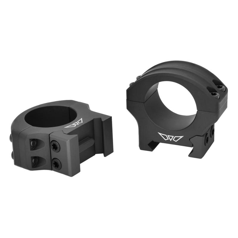 HyperLite Rings, 1" Low, Matte Finish, Black 8500M