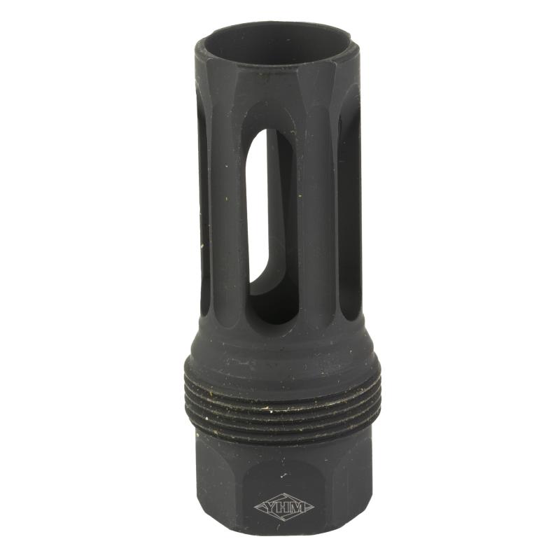 sRx Flash Hider, 5/8-24, Compatible with sRx Low Profile Adapter, Attaches to Suppressors with 1-3/8"x24 Thread Pitch, Black Oxide Finish YHM-4405-24