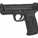 M&P M2.0, Striker Fired, Semi-automatic, Polymer Frame Pistol, Full Size, 40 S&W, 4.25" Barrel, Armornite Finish, Black, Aggressive Grip Texture, Night Sights, Thumb Safety, 15 Rounds, 3 Magazines 11647