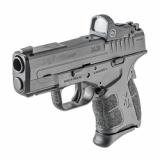 XD-S Mod.2, OSP, Striker Fired, Semi-automatic, Polymer Frame Pistol, Sub Compact, 45 ACP, 3.3" Barrel, Melonite Finish, Black, White Dot Front Sight, Serrated Rear Sight, Crimson Trace CTS-1500 Red Dot, 5 Magazines, Range Bag XDSG93345BCTGU22