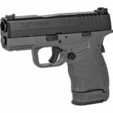 XDS, Mod.2 with Grip Zone, 45 ACP, 3.3" Barrel, Polymer Frame, Black Finish, Fiber Optic Front Sight, 6Rd, 2 Magazines XDSG93345GRY
