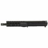 M4E1-T, AR15 Complete Upper, 300 Blackout, 8" Barrel, 1:7 Twist, Pistol Length Gas System, Anodized Finish, Black, Does Not Include BCG or Charging Handle APAR700701M1