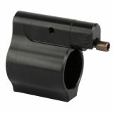 Low Profile Adjustable Gas Block, Fits AR15 with 0.625" Barrel, Nitride Finish, Black APRH101613C