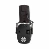 SIG TRACKR Blu, Bluetooth Tactical Earmuff, Matte Finish, Black, 2 AAA Batteries Included TRACKRBT-BS