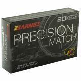 Precision Match, 338 Lapua, 300 Grain, Open Tip Match Boat Tail BB338LMM1