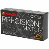 Precision Match Burner, 6.5 PRC, 145 Grain, Open Tip Match, 20 Round Box 30819