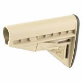Mod 3 Stock, Fits Mil Spec Buffer Tube, Flat Dark Earth, Includes Riser BCM-GFS-MOD-3-K85-FDE
