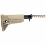 Model 0 Stock Kit, SOPMOD (Widebody), Receiver Extension, Quick Detach End Plate, Lock Nut Action Spring, Carbine Buffer, Flat Dark Earth Finish BCM-GFSK-MOD0-SPMD-FDE