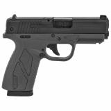 Conceal Carry, Double Action Only, Compact, 9MM, 3.3" Barrel, Matte/Urban Grey Finish, Polymer Frame, Fixed Sights, 8Rd, 1 Magazine BP9GRCC