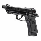80X Cheetah, Tactical Urban, Double Action/Single Action, Semi-automatic, Compact Metal Frame Pistol, 380 ACP, 4.4" Threaded Barrel, 3 Dot Sights, Manual Safety, Matte Finish, Black, 10 Rounds, 2 Magazines J80XTU10