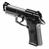 80X Cheetah, Double Action/Single Action, Semi-automatic, Metal Frame Pistol, 380 ACP, 3.9" Barrel, Anodized Finish, Black and Gray, Interchangable Polymer Grip Panels, Manual Safety/Decocker, Front Picatinny Rail, Optic Ready, 3 Dot Sights, 13 Rounds, 2