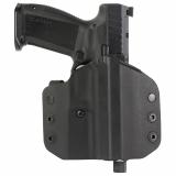 METE SFT Pro, Striker Fired, Semi-automatic, Polymer Frame Pistol, Full Size, 9MM, 5" Threaded Barrel, 1/2x28, Matte Finish, Black, 3 Dot White Sights, Flared Magwell, Optic Ready, 2 Magazines, (1) 20 Round and (1) 18 Round, Includes Accessory Kit HGP715