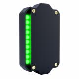 Hit Indicator, LED Target Light, Hook and Loop Attachment, Black with Green LED 1198772