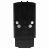 Optic Mounting Plate, Glock Dovetail, Fits Optic Ready Sig Sauer P320 Legion, Trijicon RMR/SRO, Holosun 407C/507C/507Comp/508T & C&H EDC-XL/Comp, Anodized Finish, Black SGX-RSH-GDT