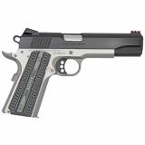 Competition Two-tone, Semi-automatic Pistol, 45 ACP, 5" Barrel, Steel Frame, Two-tone Finish, G10 Grips, 8Rd, Series 70 Firing System, Novak Red Fiber Optic Front Sight, Novak Adjustable Rear Sight O1070CCS-TT