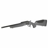 Scout V2, Single Shot Rifle, 300 Blackout, 16.5" Threaded Barrel, Matte Finish, Black, Scope Rail, Synthetic Stock, Gray, 1 Round CR4446