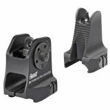 Fixed Front And Rear Sight Combo Black