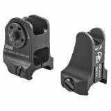 Fixed Front And Rear Sight Combo Black